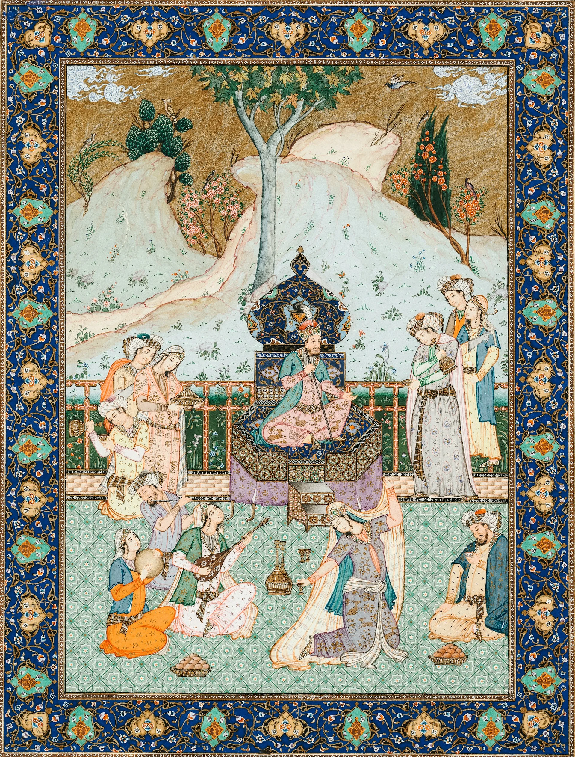 Time and patience in rug making